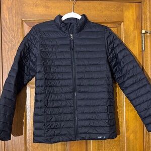 Lands End Boys L(14-16) Black Primaloft Jacket